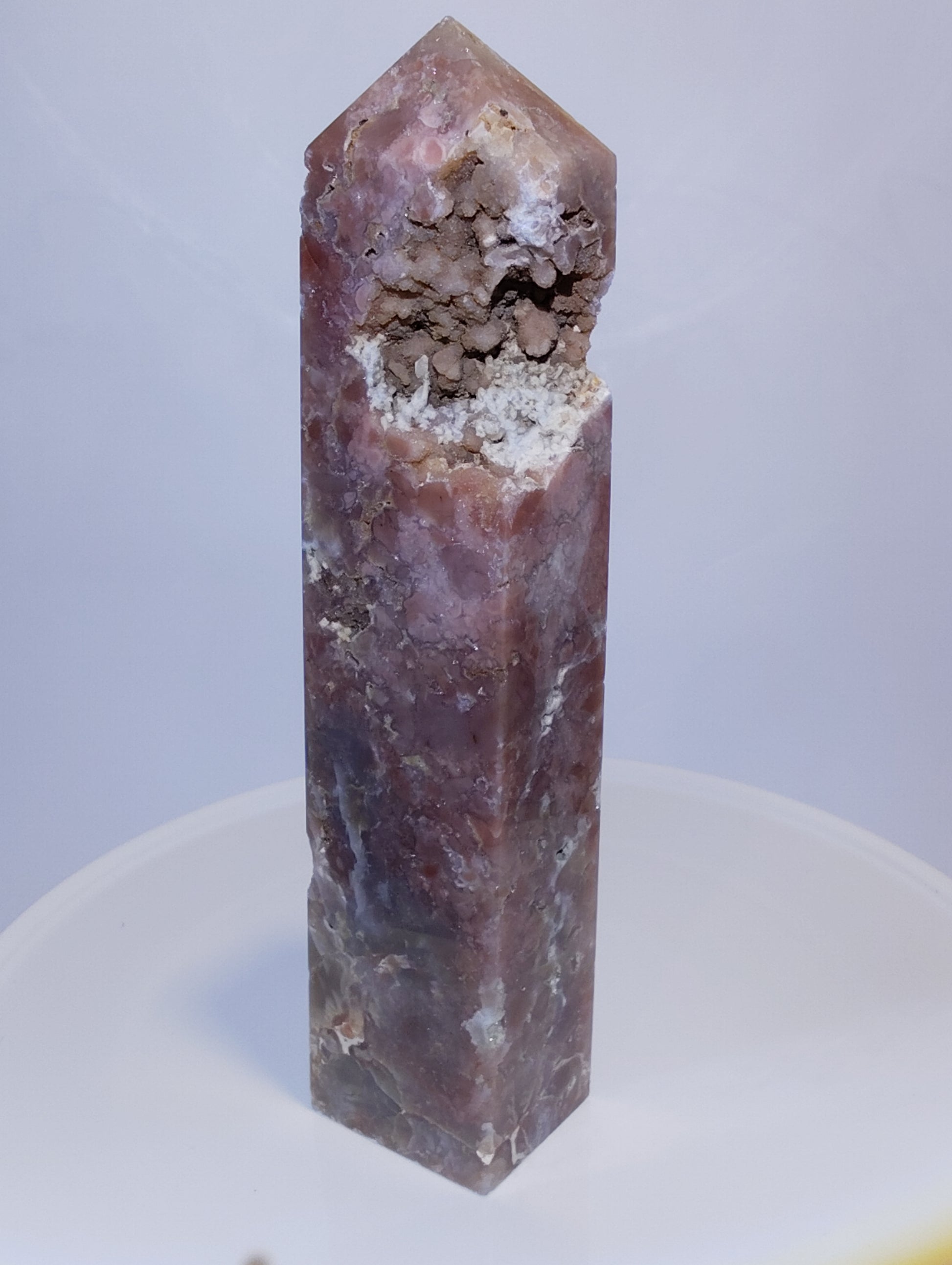 Pink Amethyst Druzy Detail – Quartz – Brazil – Kiwi Rockhound Gems