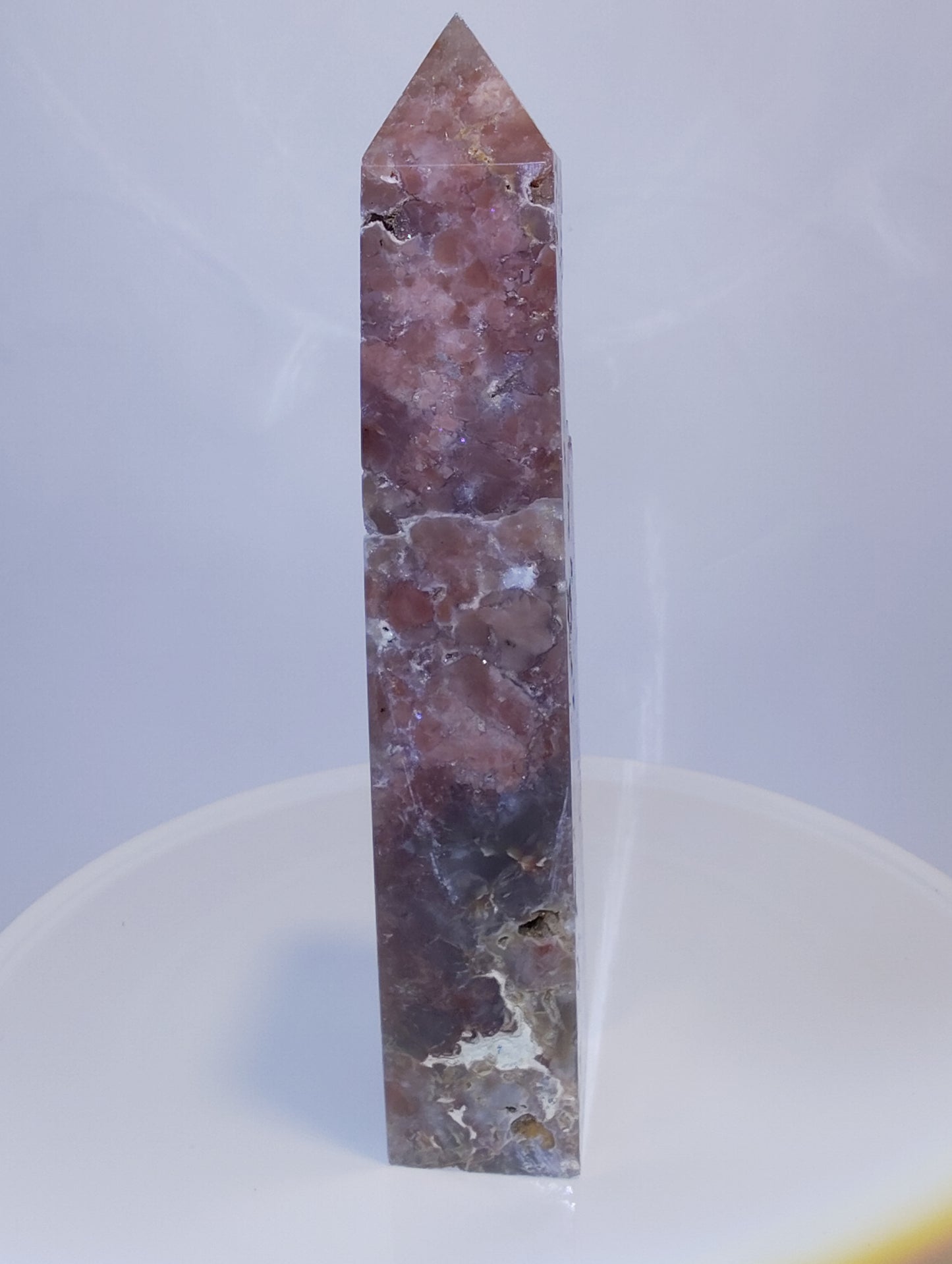 Pink Amethyst Tower – Quartz – Brazil – Kiwi Rockhound Gems