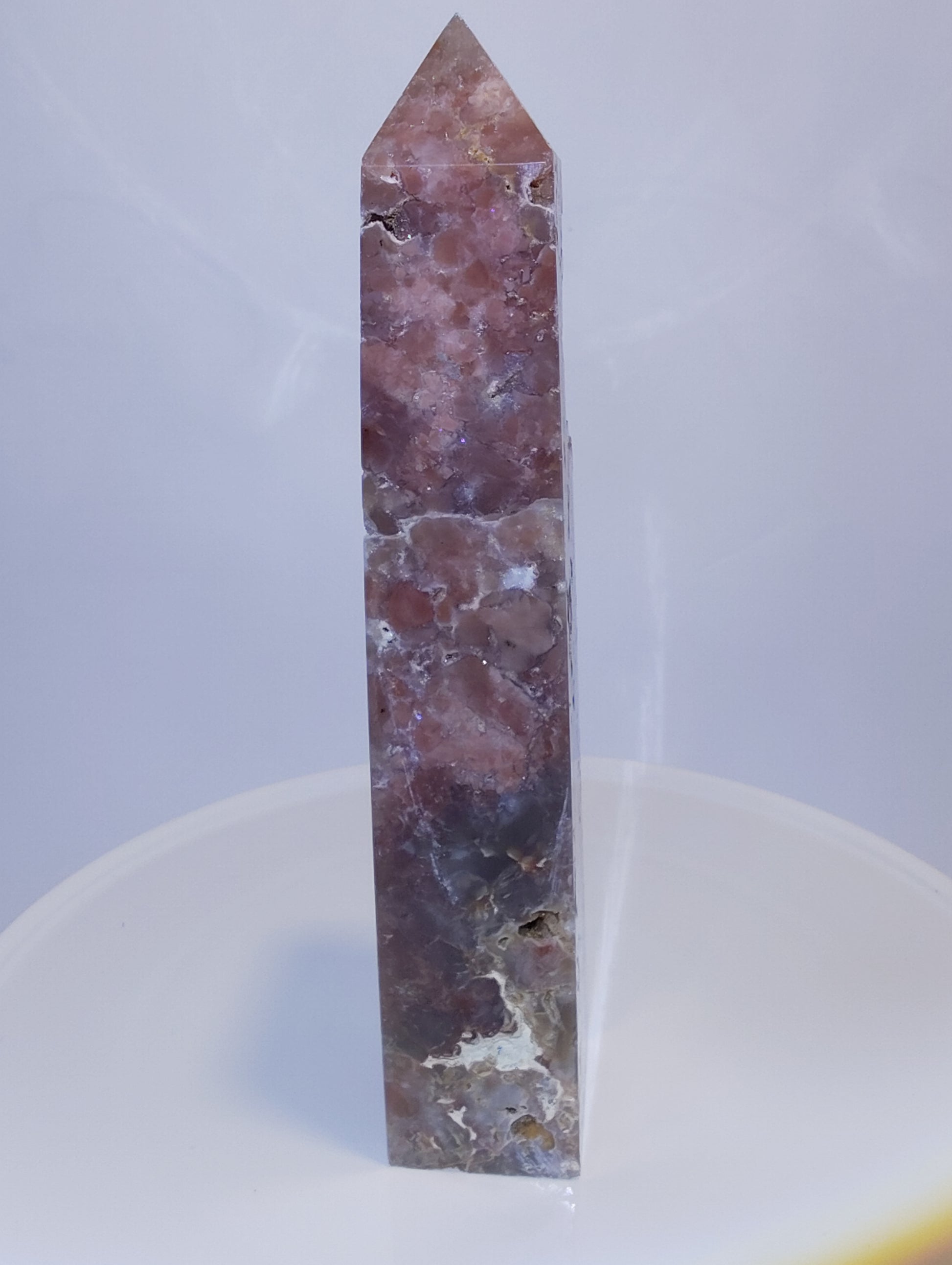 Pink Amethyst Tower – Quartz – Brazil – Kiwi Rockhound Gems