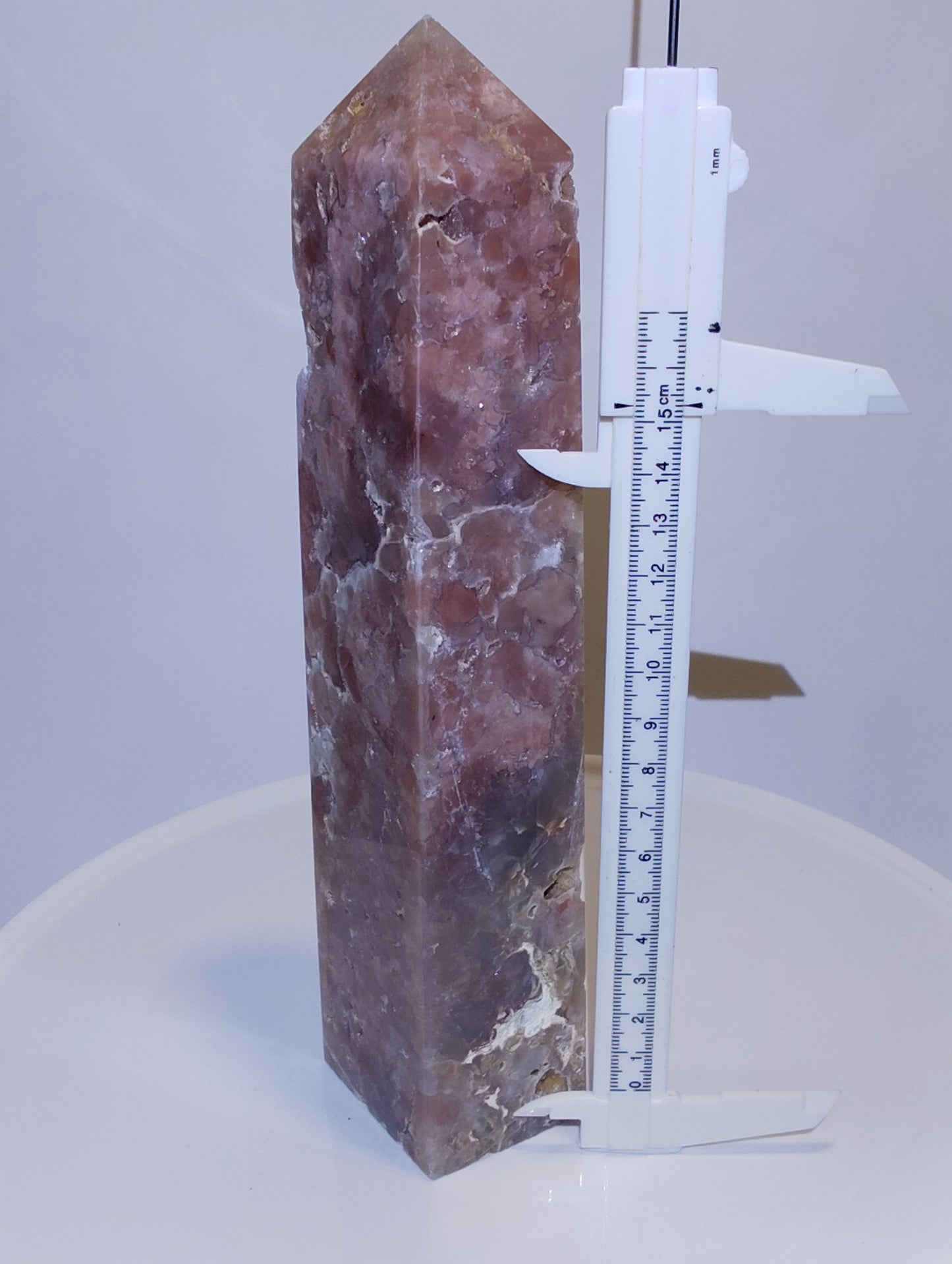 Pink Amethyst with Scale – Quartz – Brazil – Kiwi Rockhound Gems